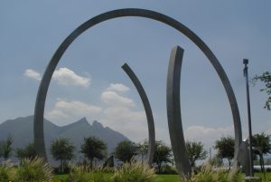 “Espiral” de Águeda Lozano, Parque Fundidora. Monterrey, NL