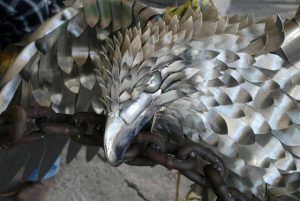 “Águila” del escultor Raúl Madrid Rojas. CDMX